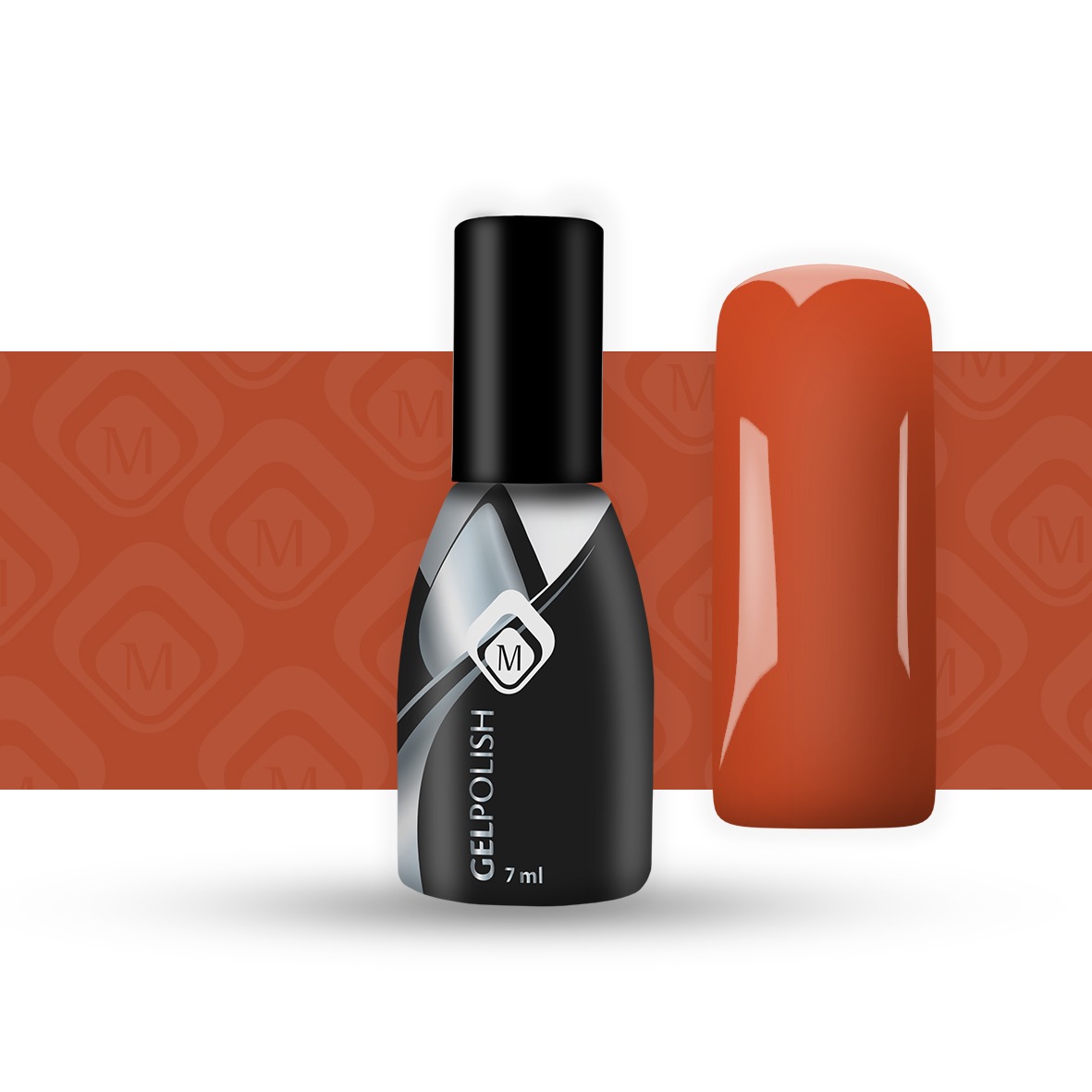 Gelpolish Orange 4 7ml 600075 - obrazek 3