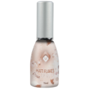 Matte Flakes Top Gel Rose 104024