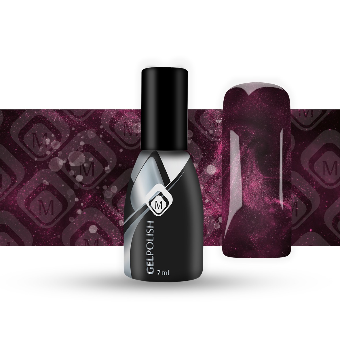 Gelpolish Glitter 3 7ml 600067 - obrazek 3