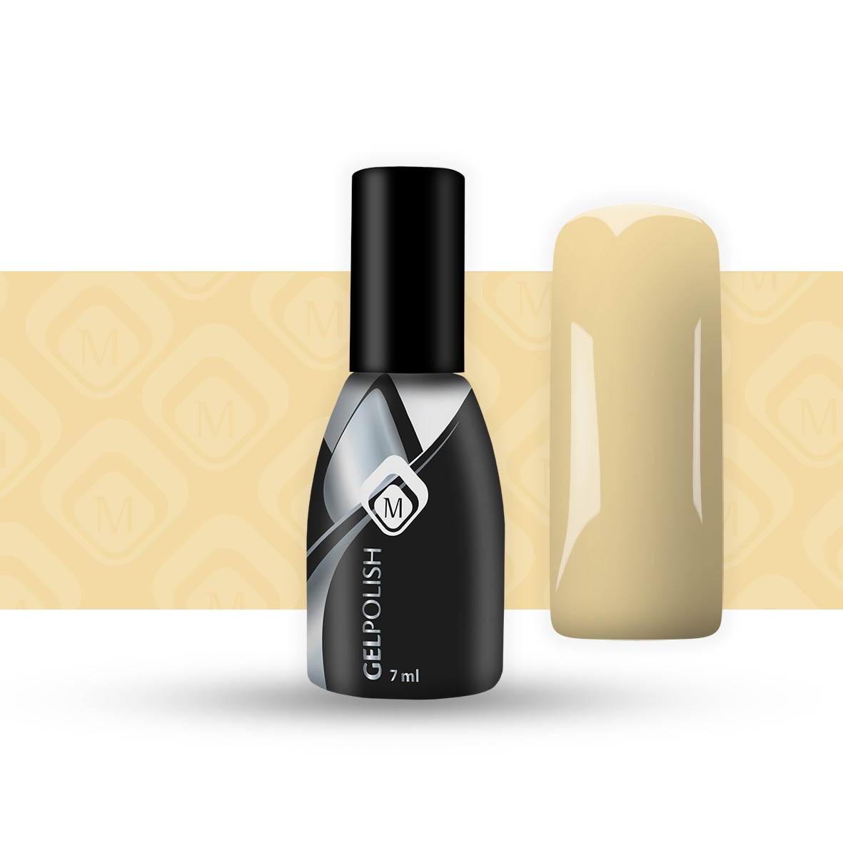 Gelpolish Yellow 2 7ml 600109 - obrazek 2