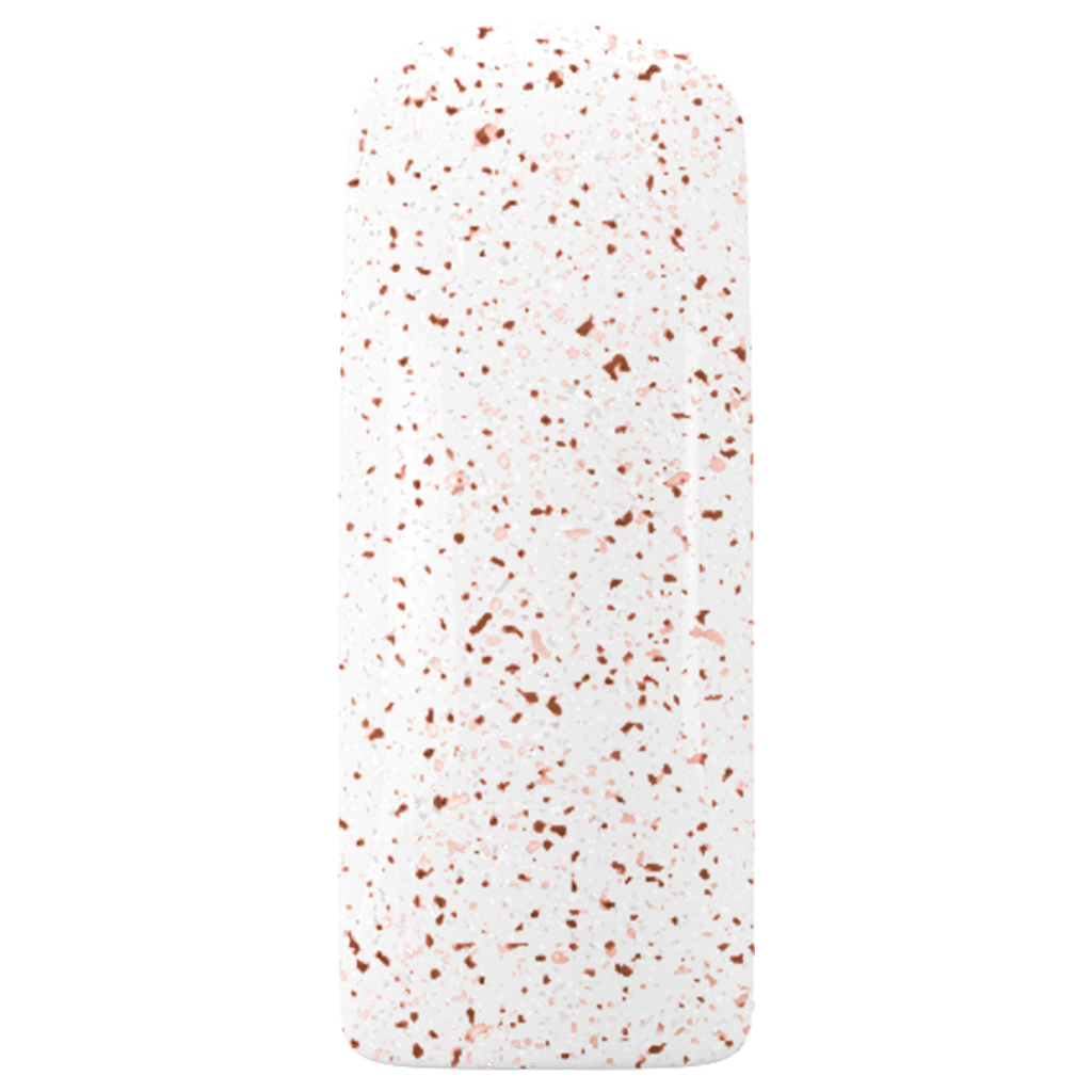 Matte Flakes Top Gel Rose 104024 - obrazek 2