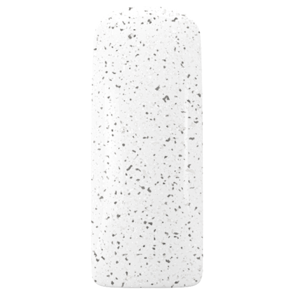 Matte Flakes Top Gel Silver 104025 - obrazek 2