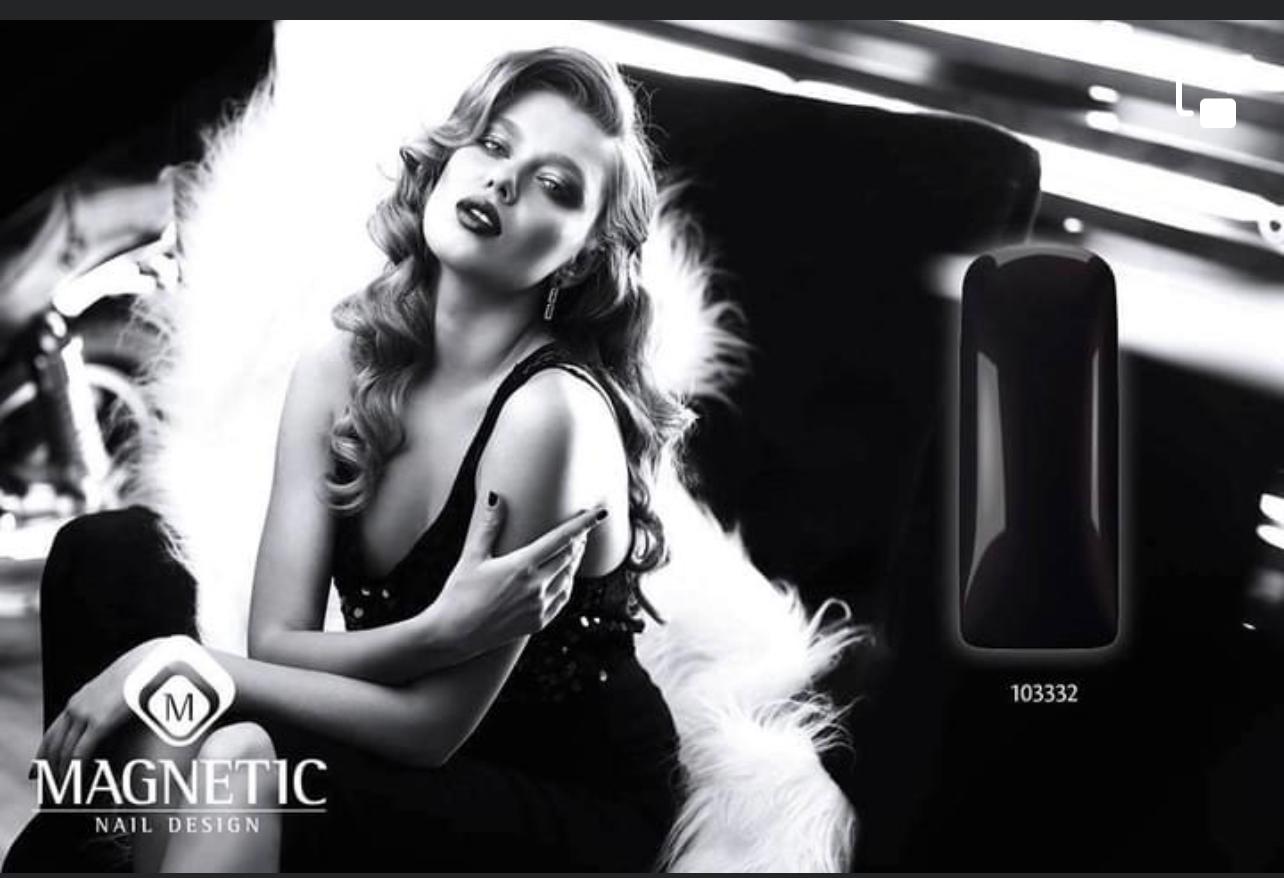 Gelpolish Blackest Black 103332 - obrazek 2