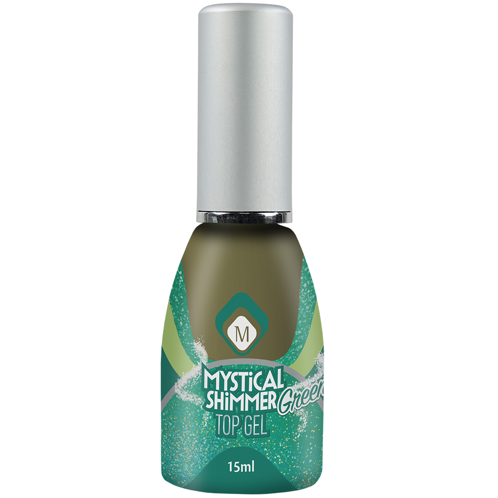 Mystical Shimmers Green Top Gel 15ml 104188