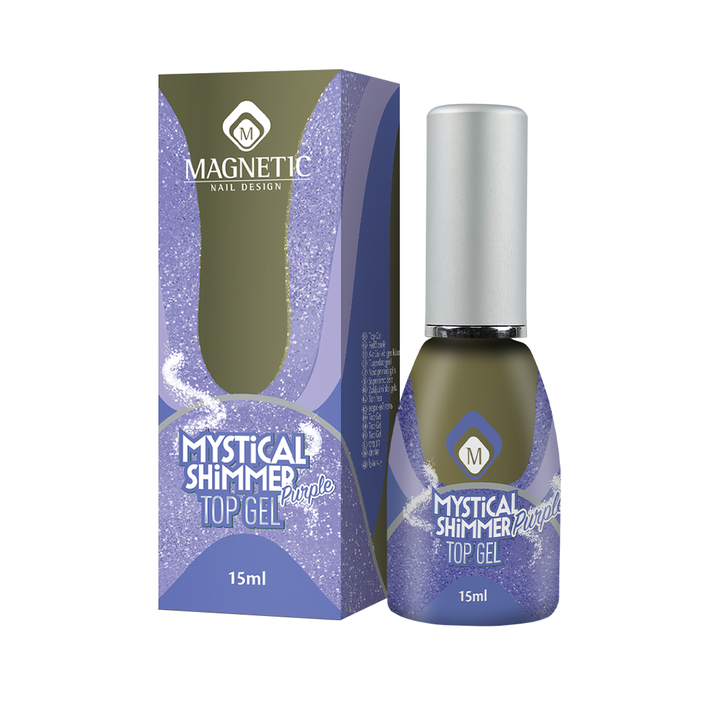 Mystical Shimmers Purple Top Gel 15ml 104191 - obrazek 2